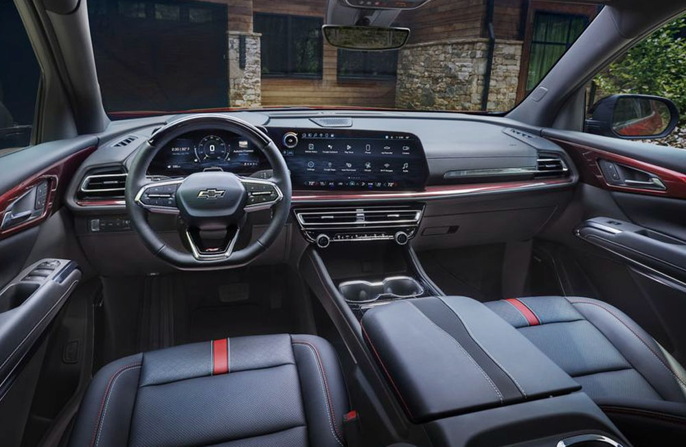 2025 Chevy Traverse Interior Vehicle SUV